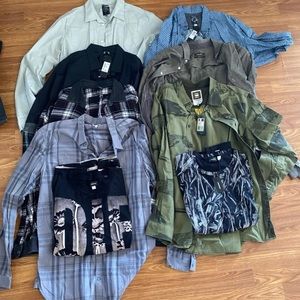 Bundle of shirts